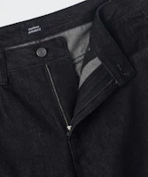 Shop MUSINSA STANDARD ワイドデニムパンツ ローブラック MMJNP0Z06-AK