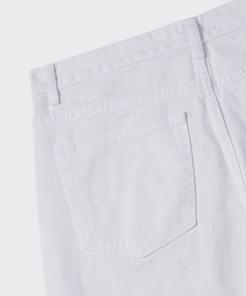Cheap MUSINSA STANDARD 寬版牛仔褲（白色） MMJNP0Z06-WH