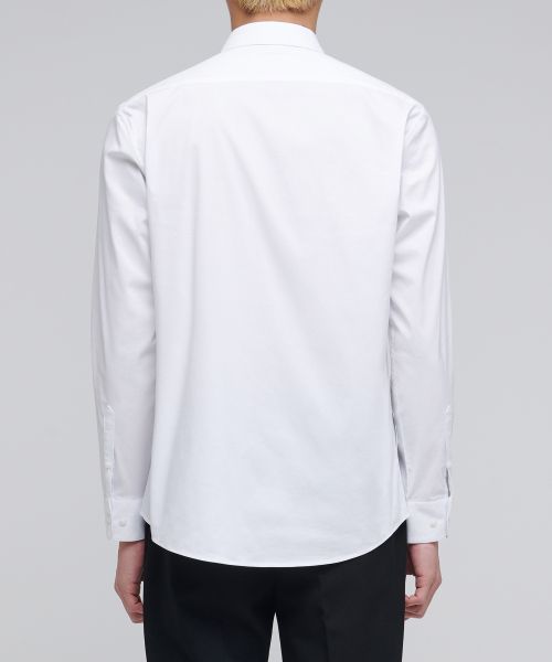 Order MUSINSA STANDARD 宽角领正装衬衫【白色】 MMJSL4Z01-WH