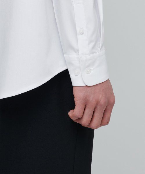 Sizing MUSINSA STANDARD Wrinkle-Free Dress Shirt [White] MMASL4Z01-WH