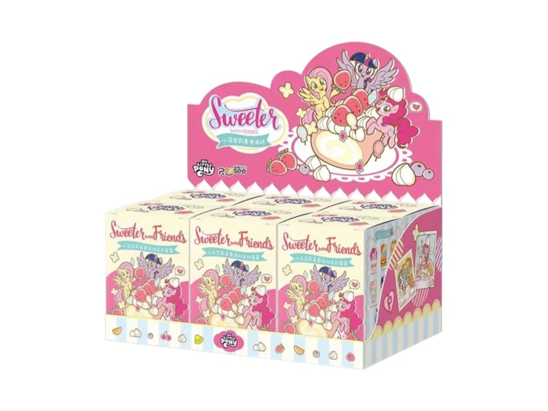 My Little Pony x Miniso Sweeter with Friends Series Plush Toys Sealed Case (6 Blind Box)