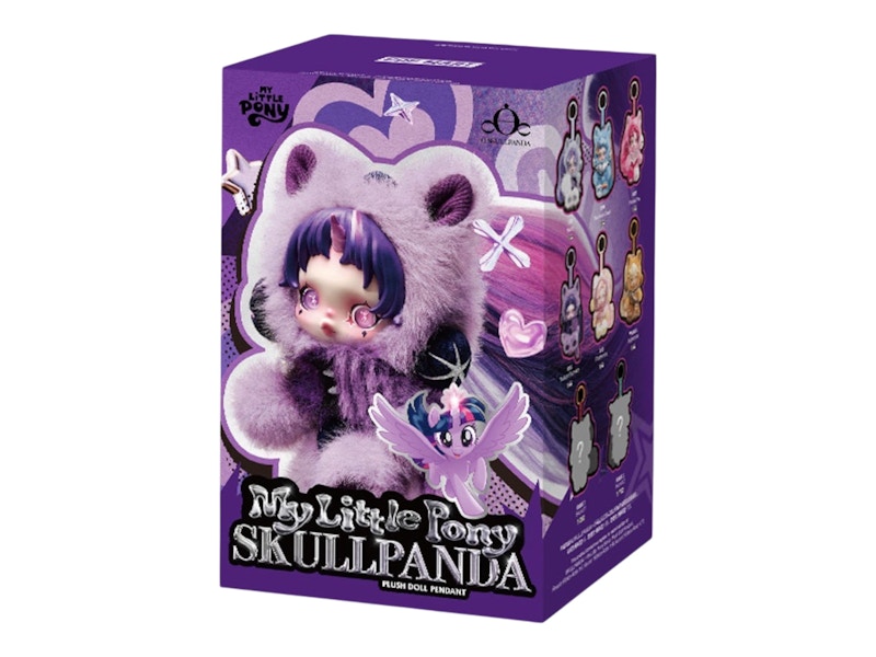 Order My Little Pony x Pop Mart Skullpanda Pinkie Pie Plush Doll Pendant