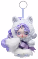 My Little Pony x Pop Mart Skullpanda Rarity Plush Doll Pendant My Little Pony x Pop Mart Skullpanda Rarity Plush Doll Pendant