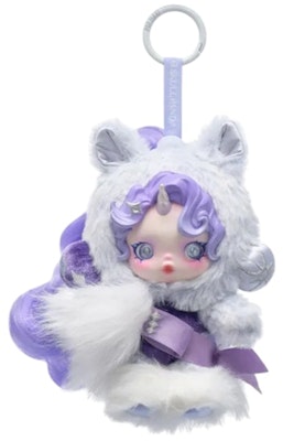 My Little Pony x Pop Mart Skullpanda Rarity Plush Doll Pendant Buy My Little Pony x Pop Mart Skullpanda Rarity Plush Doll Pendant