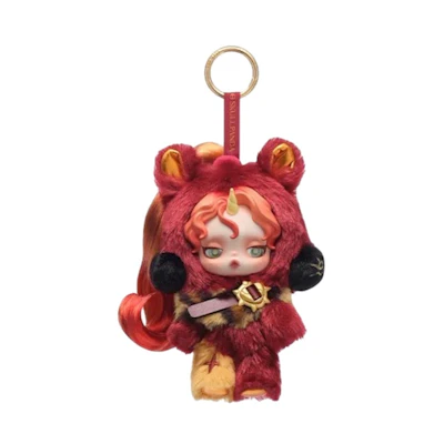 My Little Pony Pop Mart Skullpanda Sunset Shimmer Secret Edition Plush Doll Pendant