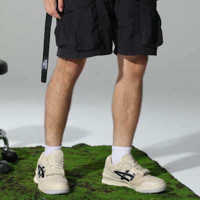 ASICS MYGE x ASICS Gel-Spotlyte Low V2 'Khaki Hitam' 1203A261-200 1