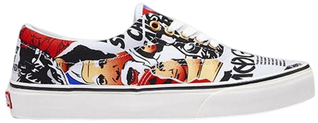 Vans X MYGE Era 'White' VN0A4BV401O Order Vans X MYGE Era 'White' VN0A4BV401O