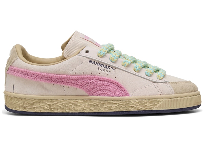 NAHMIAS x Puma Suede Crochet 'Jasmine Flower Pink Pixel' 407027-01
