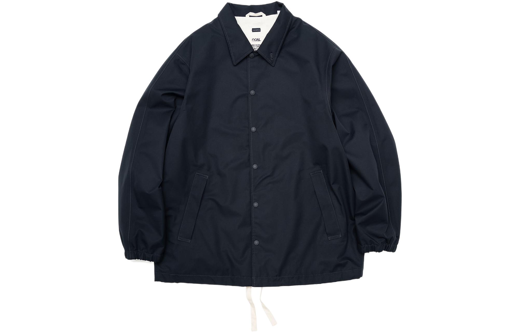 Nanamica 2L GTX Coach Jacket Solid Color Unisex Outerwear SUAS230