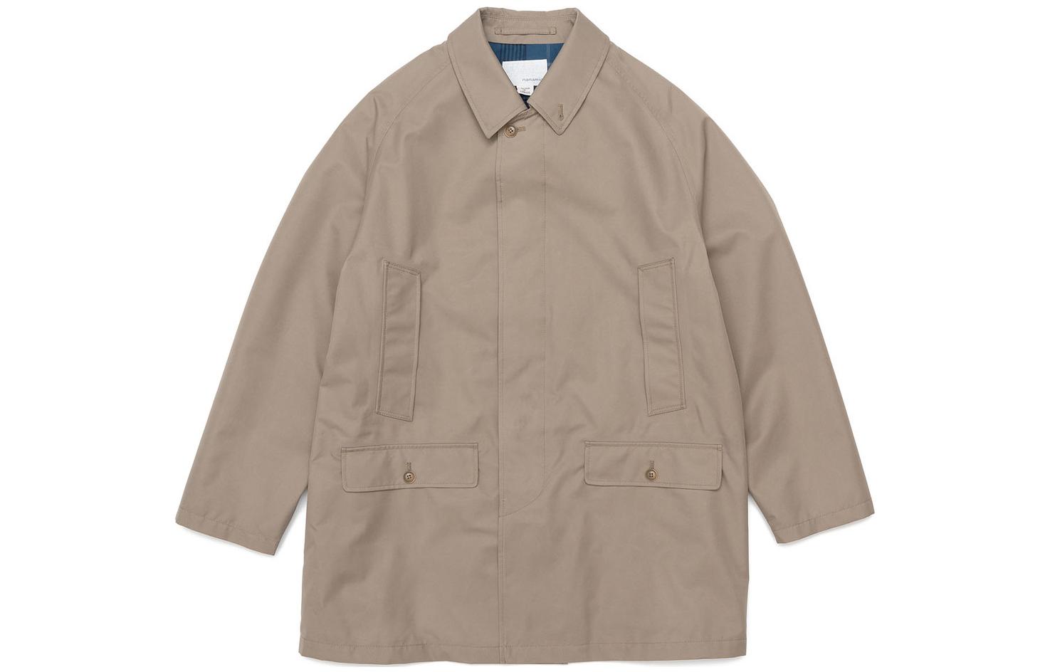 Shop Nanamica 2L Gore-Tex 防水短版外套 帶領口與口袋防水夾克 SUBS216