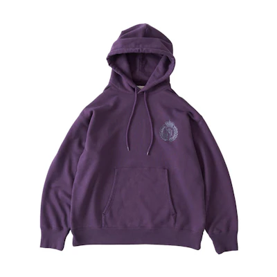 Nanamica × AWAKE NY Collaboration Solid Logo Embroidered Loose Hoodie Men SUHS214