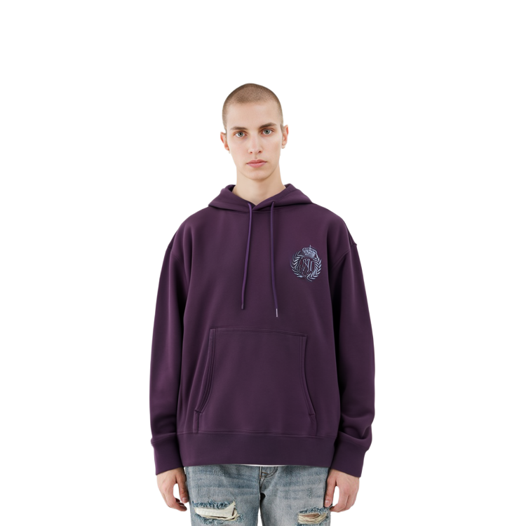 Details for Sudadera Suelta con Logo Bordado Nanamica × AWAKE NY Colaboración para Hombre SUHS214