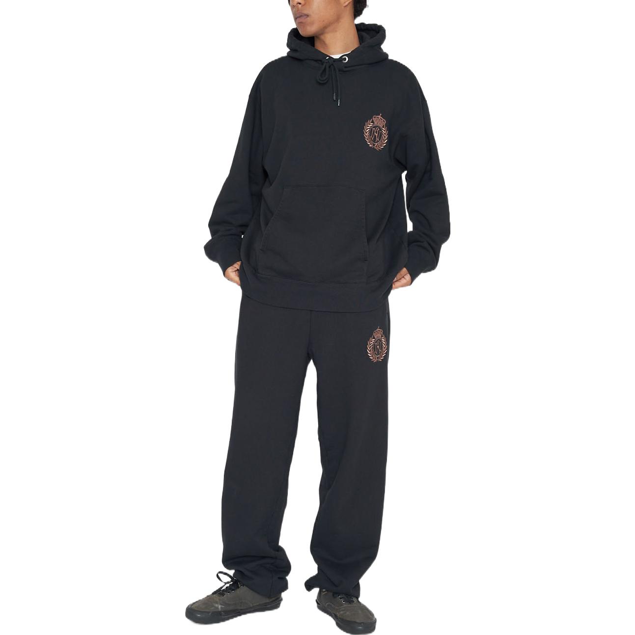 Cheap Sudadera Suelta con Logo Bordado Nanamica × AWAKE NY Colaboración para Hombre SUHS214