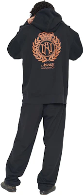 Sudadera Suelta con Logo Bordado Nanamica × AWAKE NY Colaboración para Hombre SUHS214 1