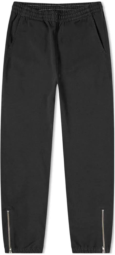nanamica-black-half-zip-elastic-straight-casual-pants-sucf-934
