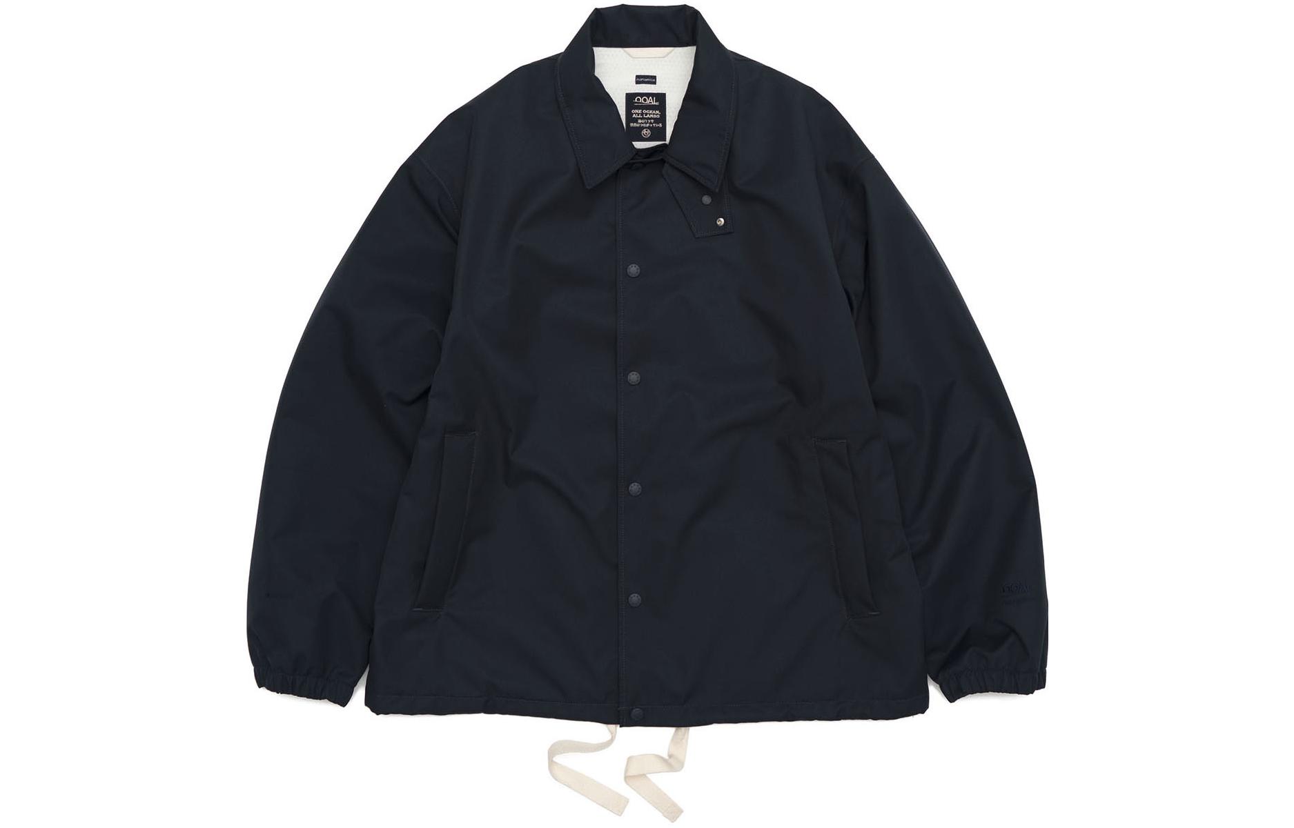 nanamica  GORE-TEX Windproof Warm Coach Jacket - Solid Color Outerwear SUAS333