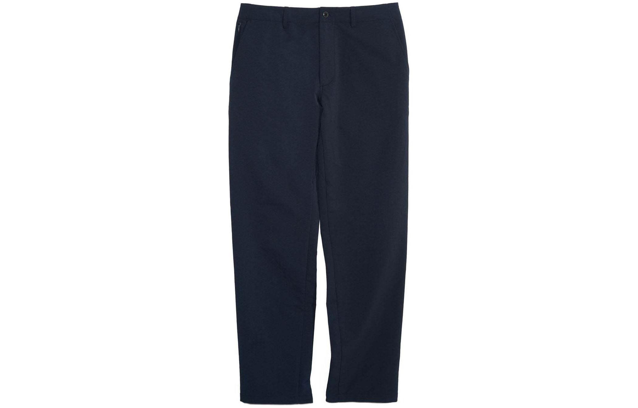 Nanamica  High-Waisted Casual Pants with Drawstring - Solid Color. SUCF351U