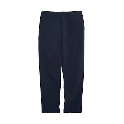 Nanamica High-Waisted Casual Pants with Drawstring - Solid Color. SUCF351U