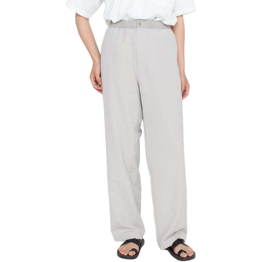 Shop Nanamica 高腰抽繩休閒褲 - 素色長褲 SUCF351U