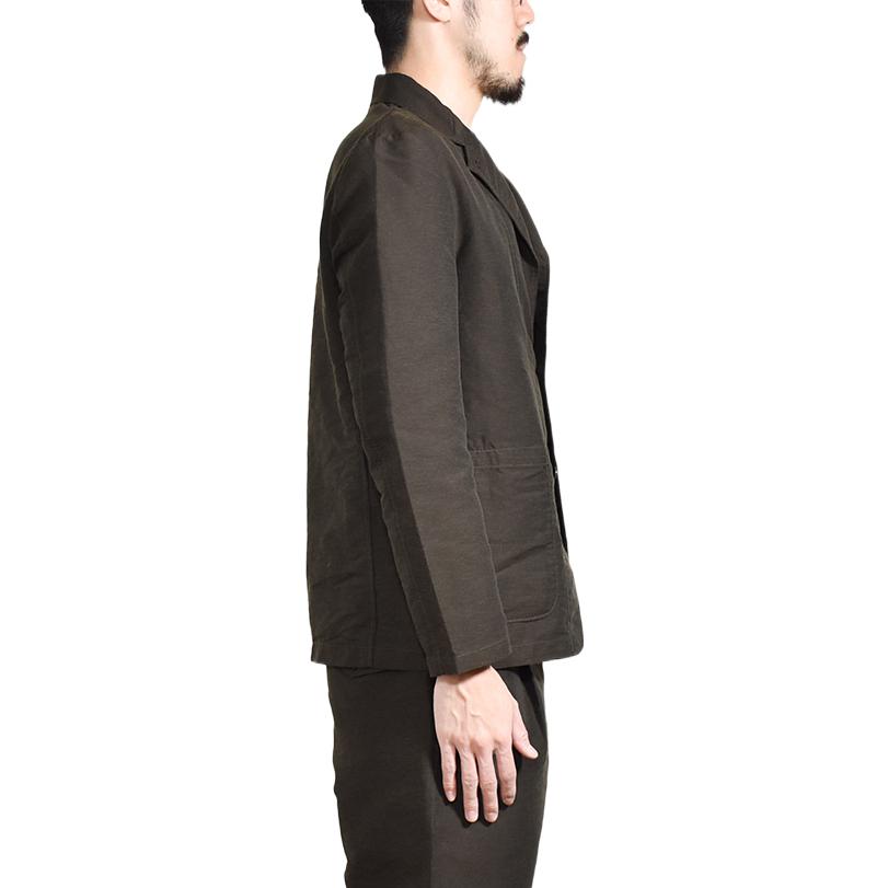 Purchase Nanamica 單排扣棕色領口外套. SUAS055