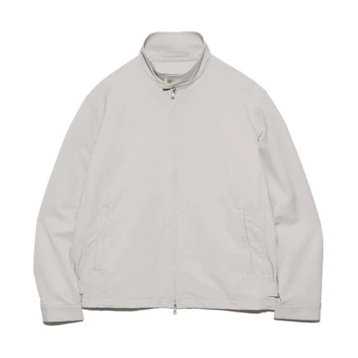 Nanamica Solid Color Stand Collar Long Sleeve Zip Jacket SUAF351U