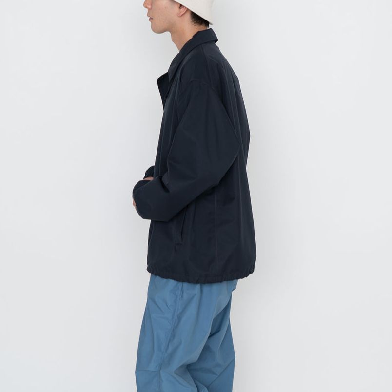 Sizing Nanamica 單色拉鍊翻領長袖夾克 SUAF368U