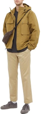 Nanamica 素面中腰直筒休閒長褲 SUCF153E 3