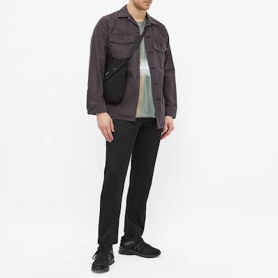 Nanamica 素面中腰直筒休閒長褲 SUCF153E 1