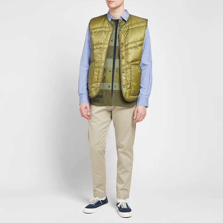 Purchase Nanamica 純色直筒拉鍊扣休閒褲 SUCF912