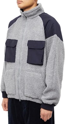 Nanamica 立領長袖休閒外套 淺灰色 SUAF275E-HG Shop Nanamica 立領長袖休閒外套 淺灰色 SUAF275E-HG