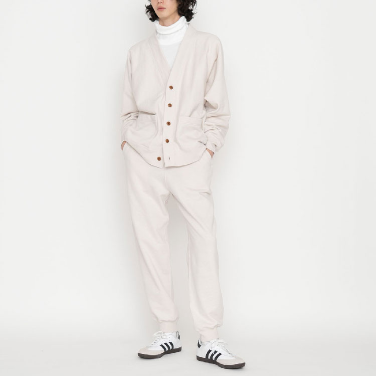 Lookbook nanamica V領素色口袋針織毛衣 寬鬆版型 SUHF361-ST