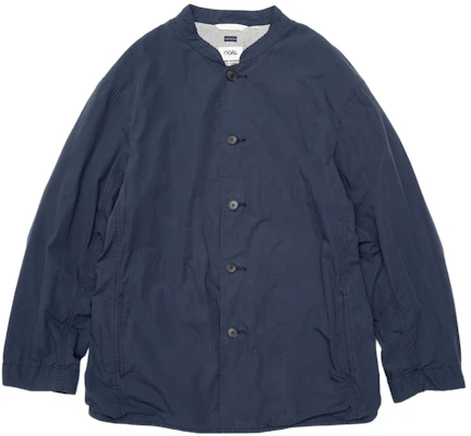Nanamica Band Collar Jacket Unisex Solid Color Casual Jacket SUGS225 Buy Nanamica Band Collar Jacket Unisex Solid Color Casual Jacket SUGS225