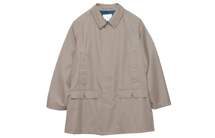 Nanamica Beige Mid-Length Multi-Pocket Casual Jacket SUBF355-BE