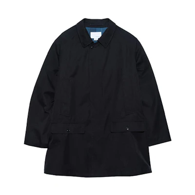 Nanamica Black Multi-Pocket Mid-Length Casual Jacket SUBF355-K