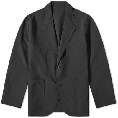 Nanamica Black V-Neck Single-Breasted Loose-Fit Jacket SUAS310E-K Buy Nanamica Black V-Neck Single-Breasted Loose-Fit Jacket SUAS310E-K