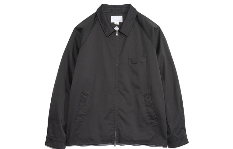 Nanamica Casual Gray Zip-Up Jacket SUAF365-H