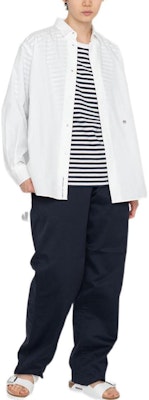 Nanamica 低腰直筒錐形休閒長褲 中性卡其色 SUCS301 Lookbook Nanamica 低腰直筒錐形休閒長褲 中性卡其色 SUCS301