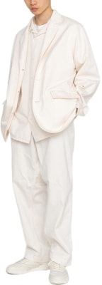 Nanamica 低腰直筒錐形休閒長褲 中性卡其色 SUCS301 2