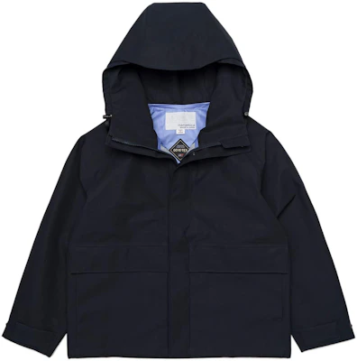 Nanamica Deep Navy Solid Long Sleeve Hoodie Jacket SUAS247 Buy Nanamica Deep Navy Solid Long Sleeve Hoodie Jacket SUAS247