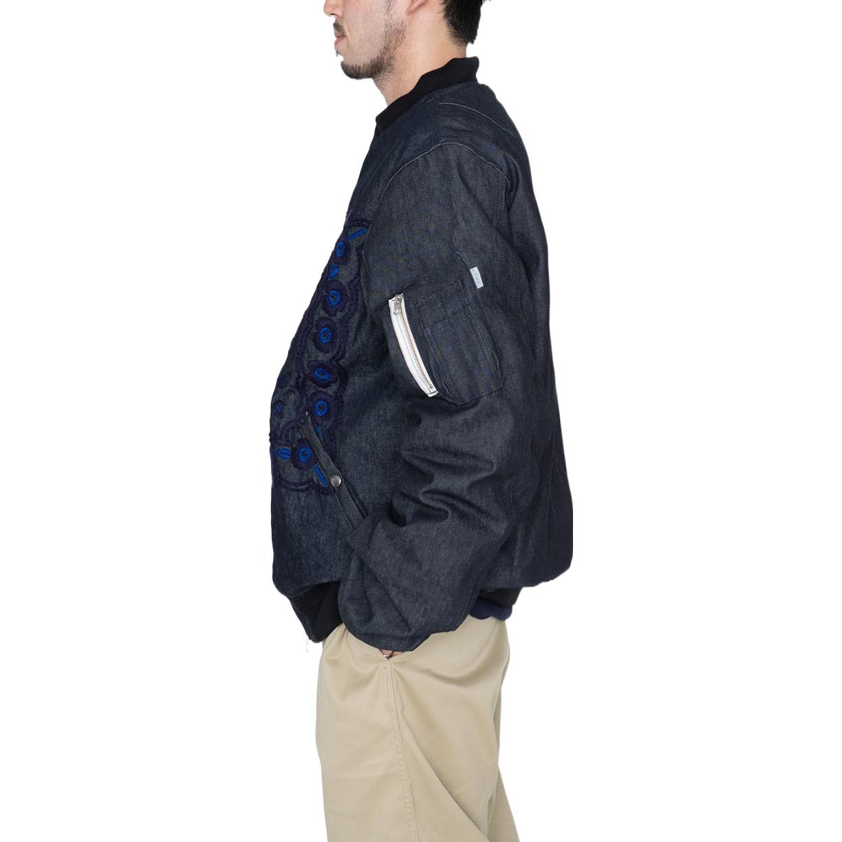 Purchase Nanamica 刺繡拼色拉鍊外套 男女款 OBAF202