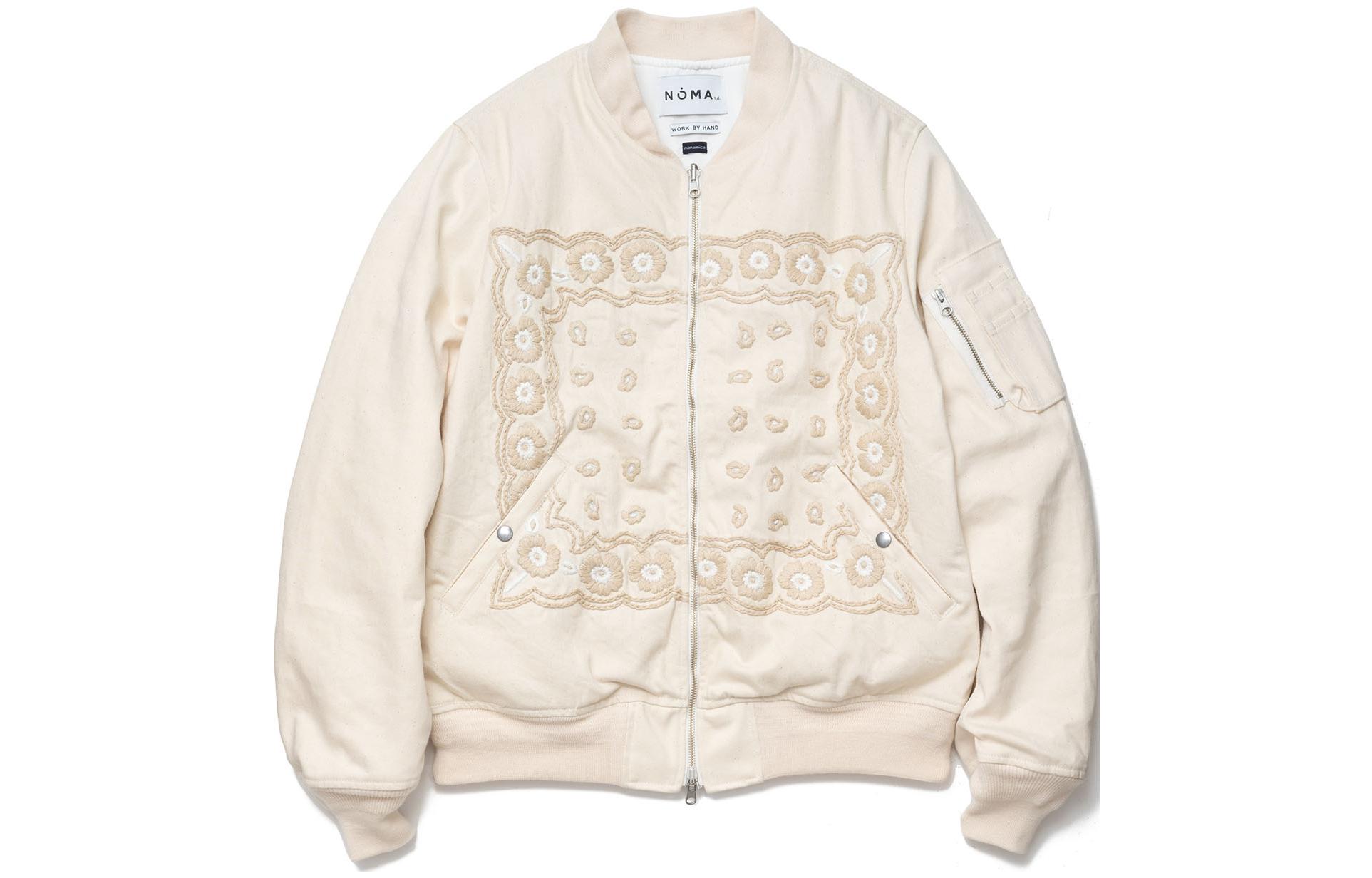 Details for Nanamica 刺繡拼色拉鍊外套 男女款 OBAF202