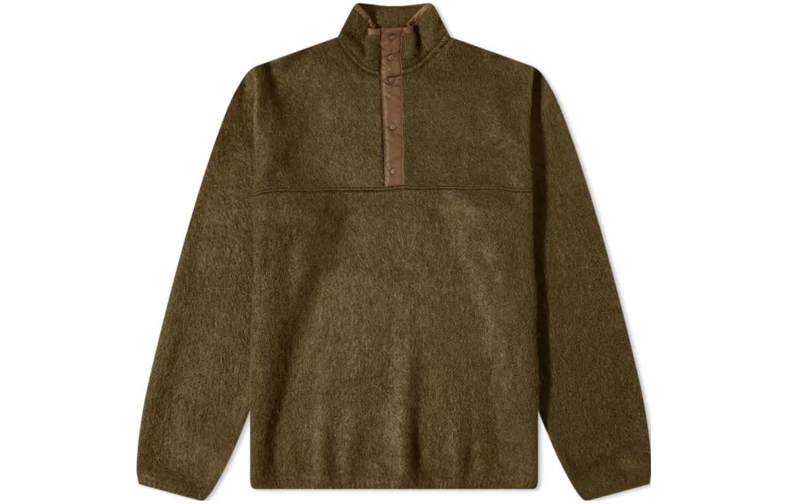 Nanamica Fleece Collar Jacket Deep Khaki SUJF278E-KK