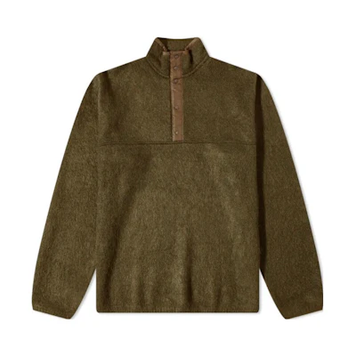 Nanamica Fleece Collar Jacket Deep Khaki SUJF278E-KK
