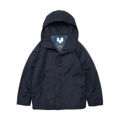Nanamica FW22 2L GTX Cruiser Jacket Navy - Hooded Warm Coat SUAS216