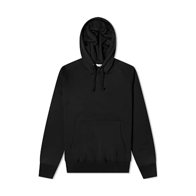 nanamica FW22 Casual Solid Color Hoodie Black SUHF024