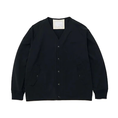 nanamica FW22 Solid Color V-Neck Long Sleeve Knit Cardigan SUAS225U