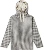 Nanamica FW22 Beige Check Pocket Hooded Jacket Long Sleeve Outerwear SUAS232E Nanamica FW22 Beige Check Pocket Hooded Jacket Long Sleeve Outerwear SUAS232E