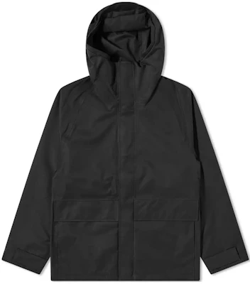 Nanamica FW22 Black Solid Zip-Up Drawstring Hoodie Jacket SUAS216E Buy Nanamica FW22 Black Solid Zip-Up Drawstring Hoodie Jacket SUAS216E