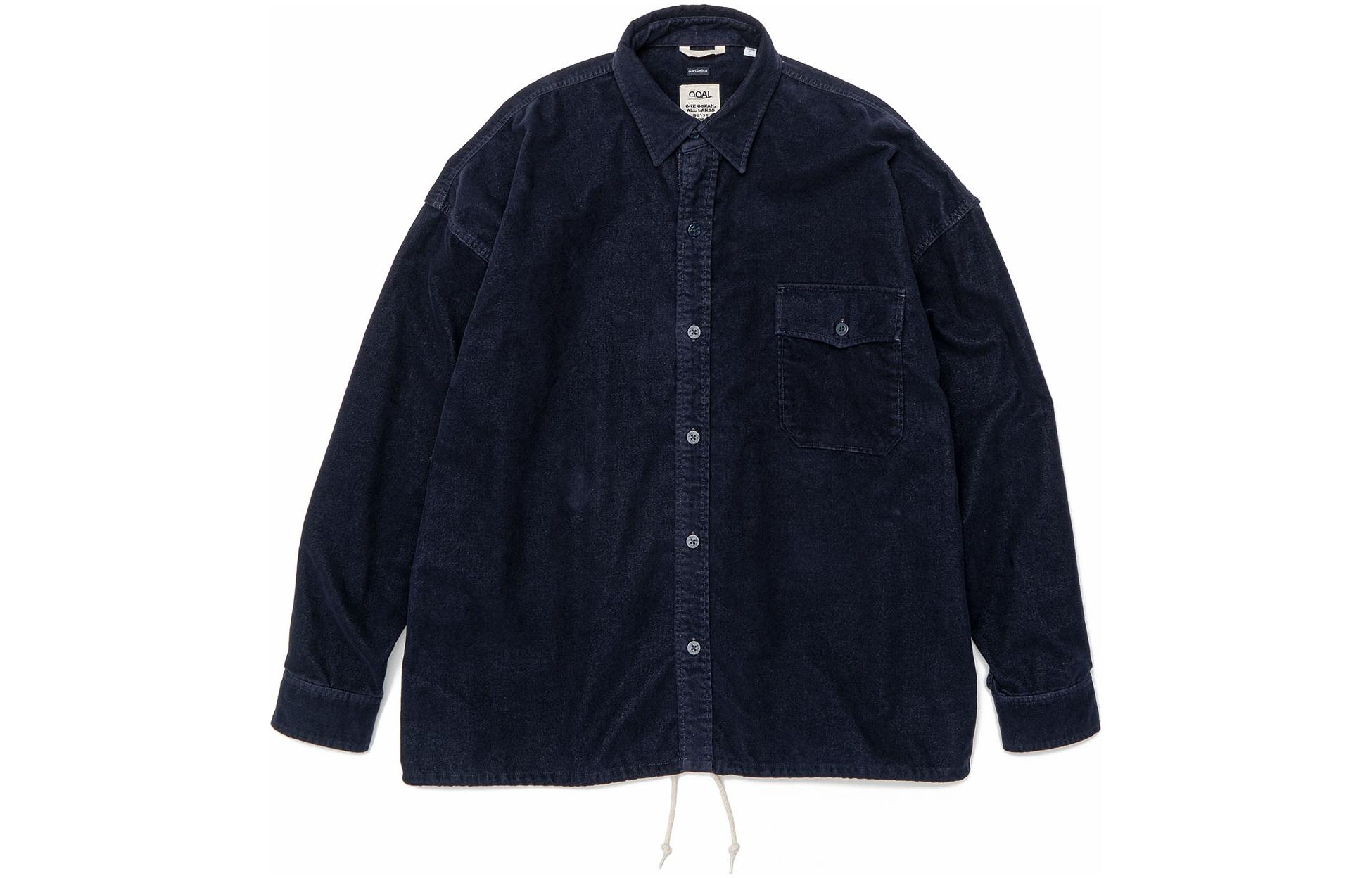 nanamica FW22 Solid Button-Up Shirt Jacket SUAF298