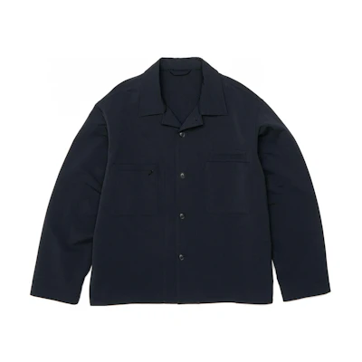 nanamica FW22 Solid Color Collared Long Sleeve Jacket - SUAF264
